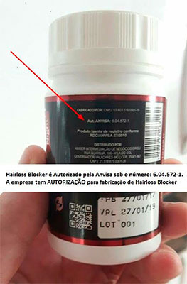 HairLossBlocker Anvisa