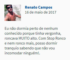 Depoimento Stop Ronco